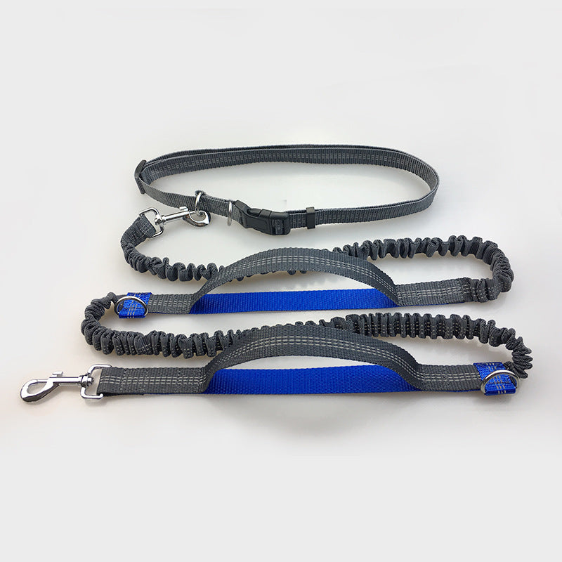 Hands Free Dog Leash (Adjustable Waist Belt)