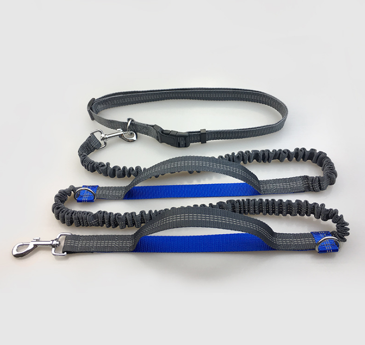 Hands Free Dog Leash (Adjustable Waist Belt)