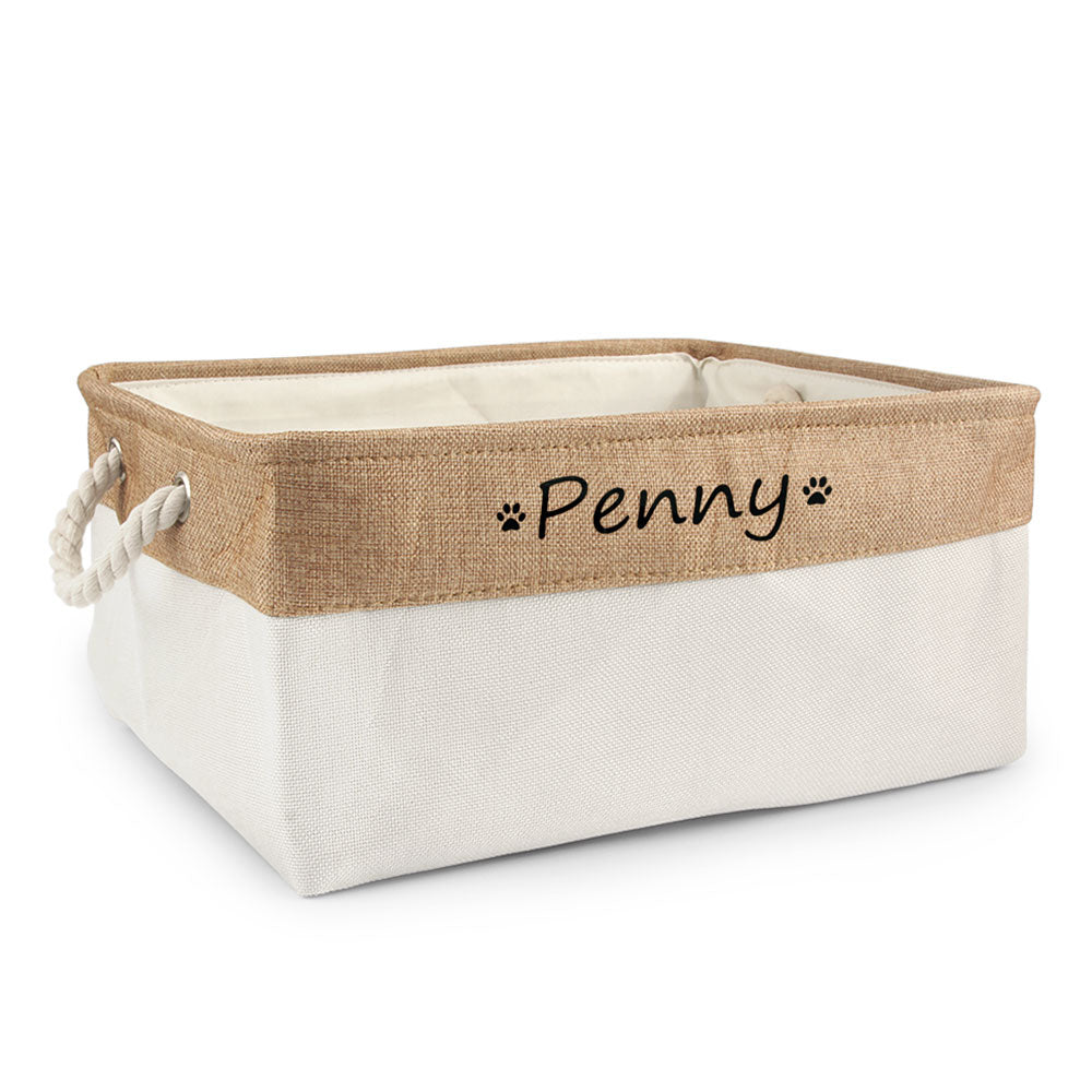 Personalised Dog Basket