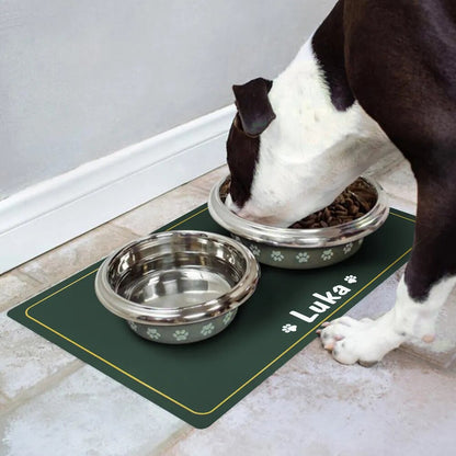 Personalised Pet Feeding Mat