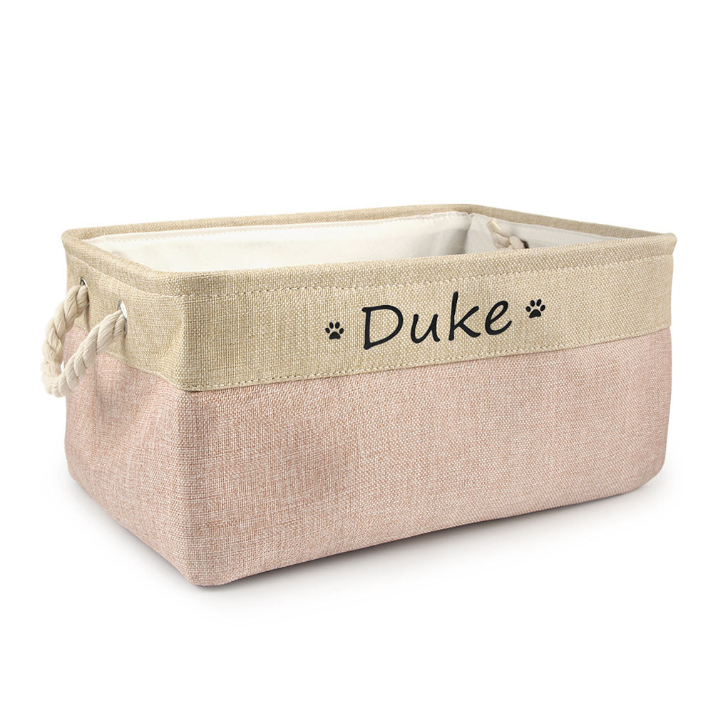 Personalised Dog Basket