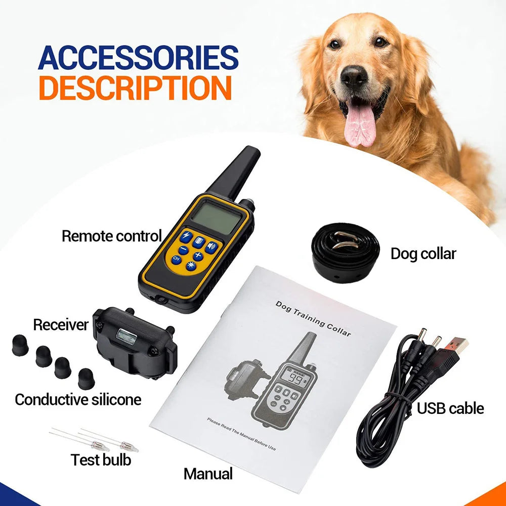 Electric Anti Bark Dog Training Collar