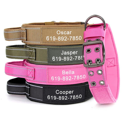 Personalised Dog Collar (Nylon)