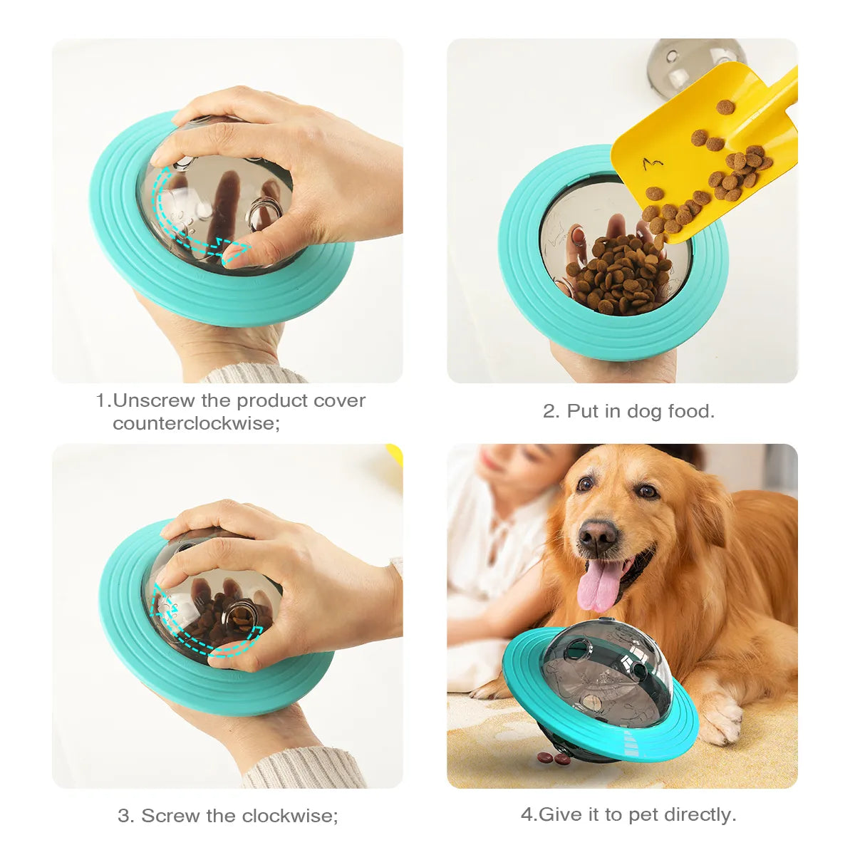 Food Dispensing Interactive Toy