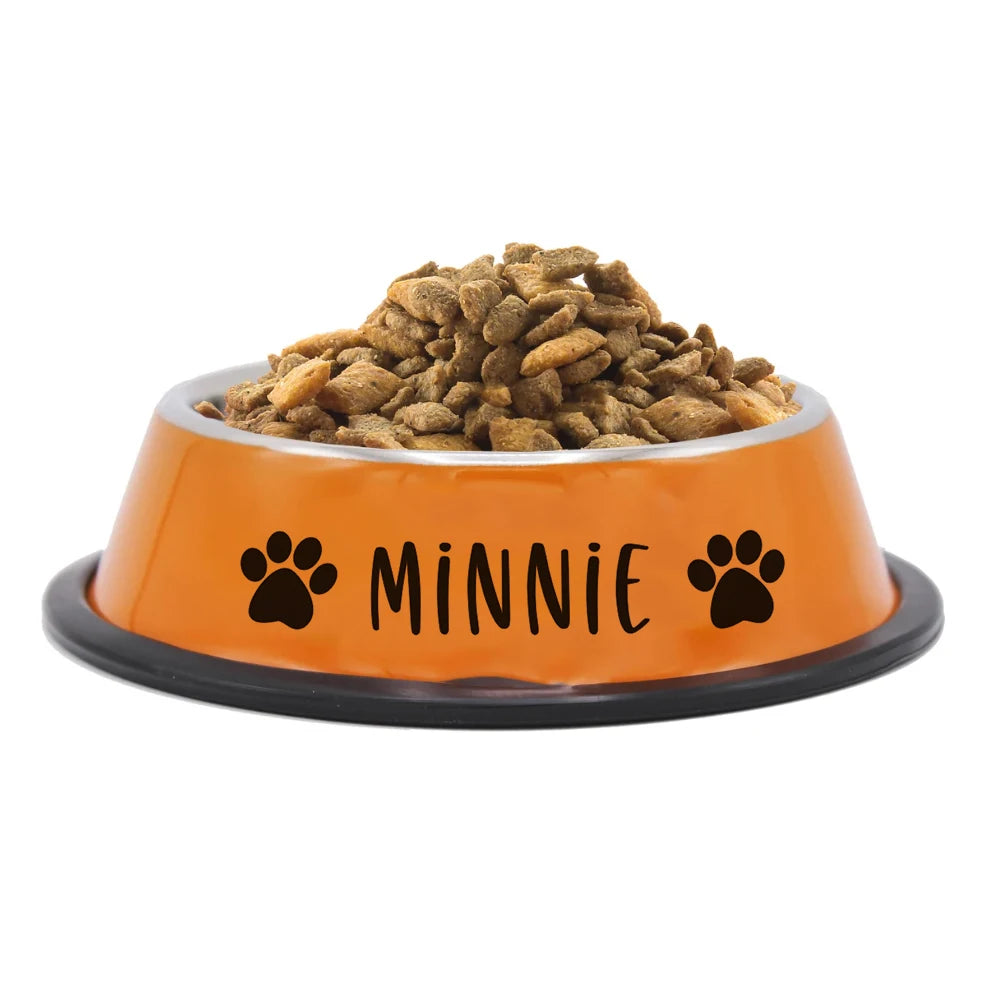 Personalized Dog & Cat Bowl (Stainless Steel)