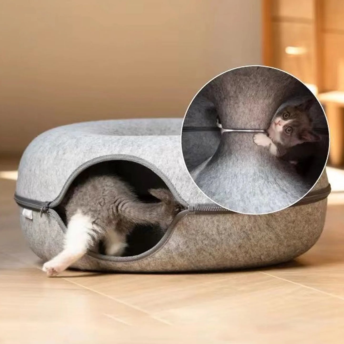 Donut Tunnel For Cats & Rabbits