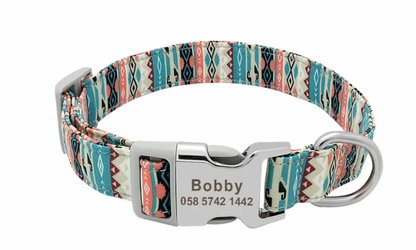 Personalised Dog Collar (Vintage collection)