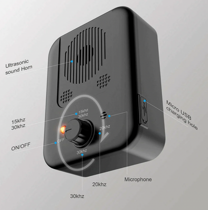 Ultrasonic Barking Device