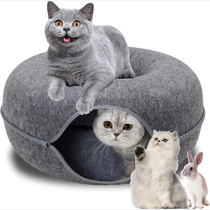 Donut Tunnel For Cats & Rabbits