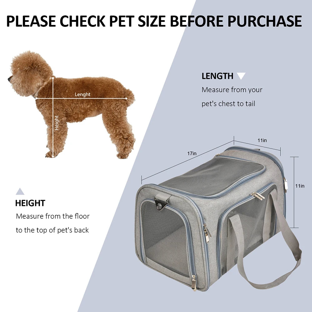 Dog & Cat Travel Bags (Airline Approved)