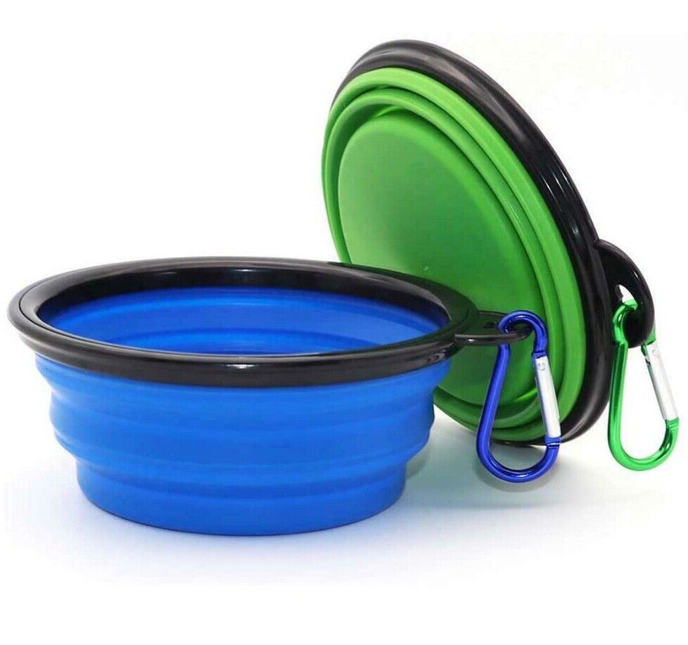 2 Pack Collapsible Dog Bowl For Food & Water