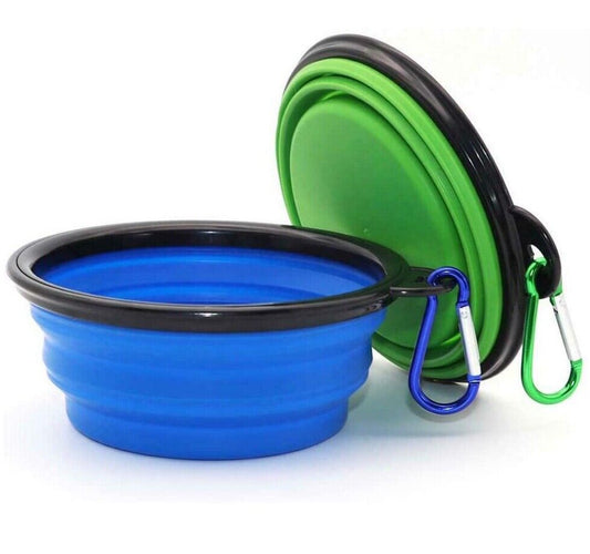 2 Pack Collapsible Dog Bowl For Food & Water